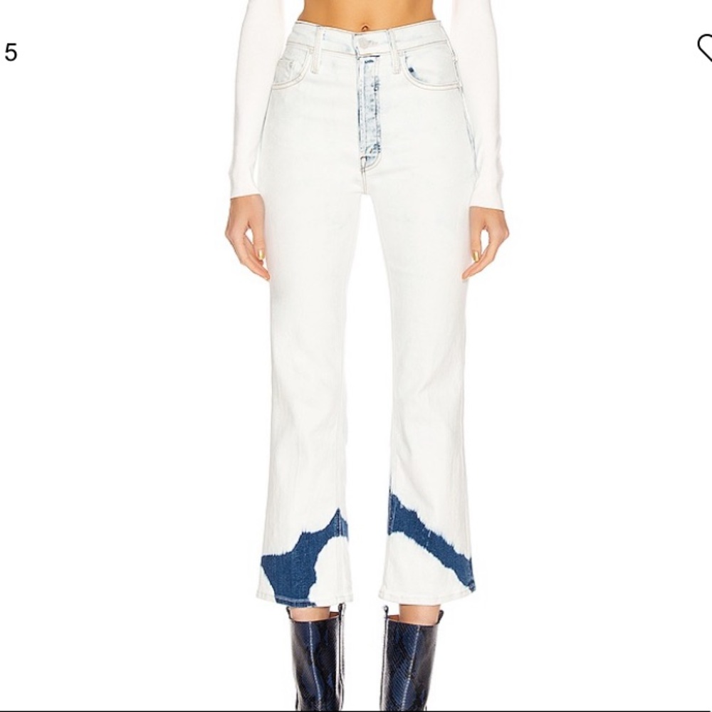 MOTHER BLUE JEANS TRIPPER STRAIGHT LEG SIZE 26